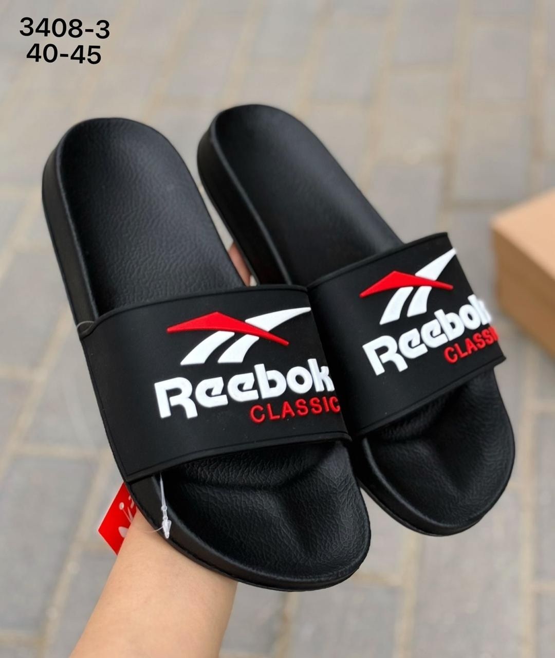 шлепанцы reebok,шлепанцы reebok classic slide,мужские шлепанцы,шлепки reebok,reebok classic slide
