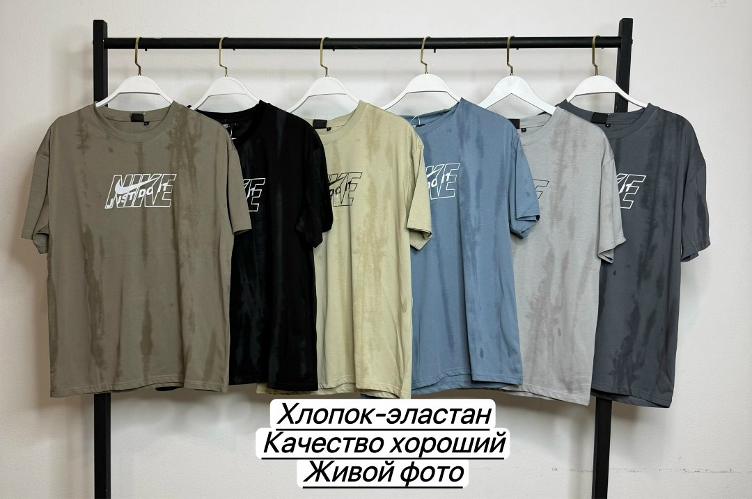 футболка хлопок nike варенка,футболки мужские,бежевая футболка найк,футболка с принтом,футболки для мужчин