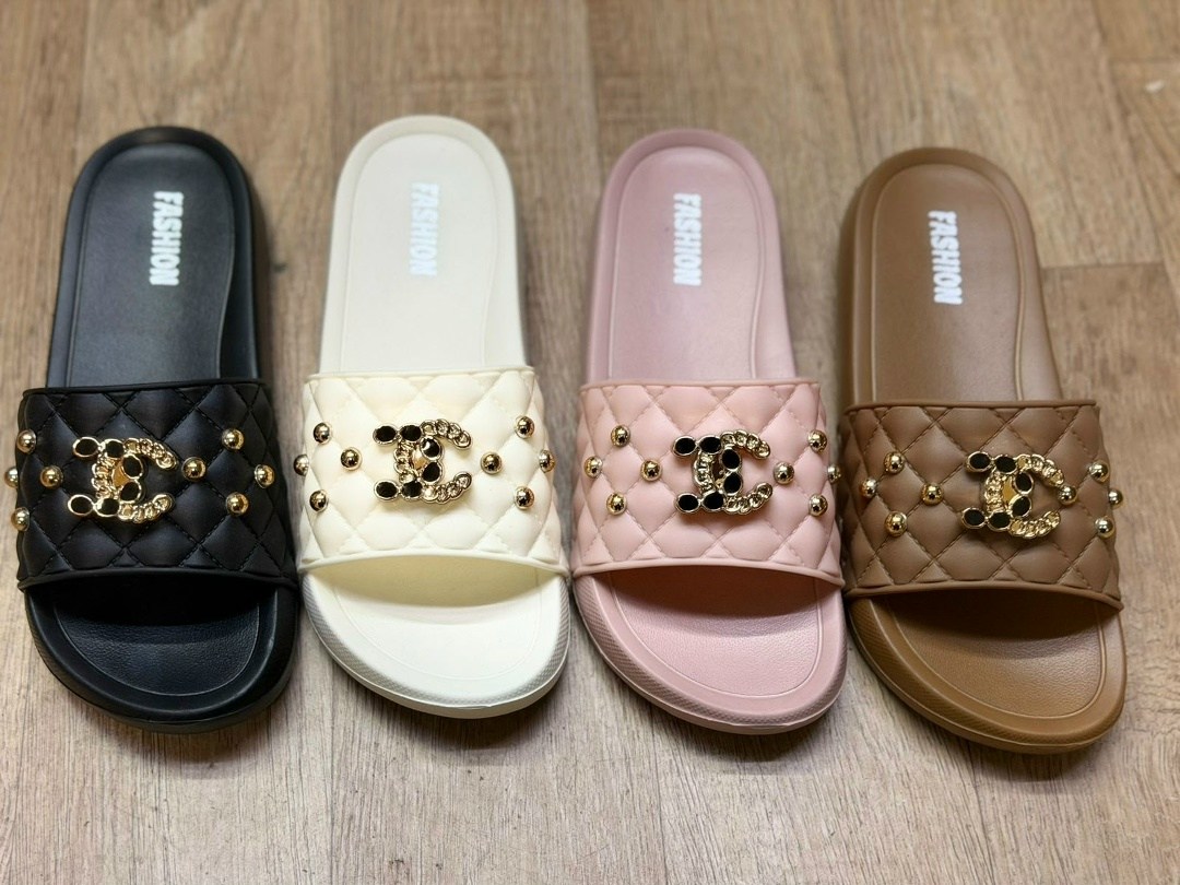 шлепанцы chanel,,шлепанцы шанель,женские шлепанцы,тапочки chanel