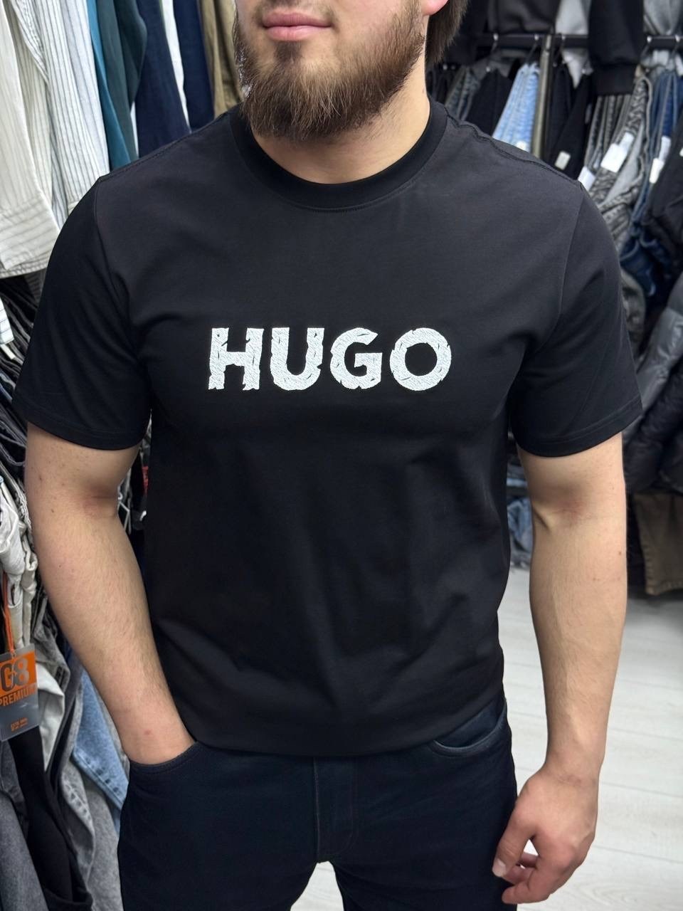 hugo футболка,хлопковая футболка hugo hugo,футболка hugo мужская,hugo boss мужская футболка,футболки мужские