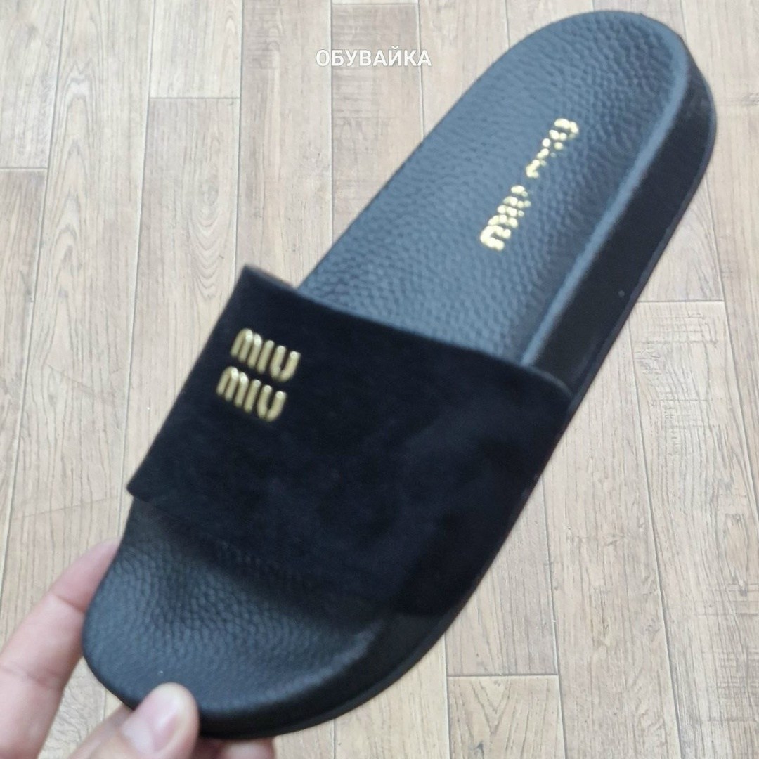 шлепанцы женские,шлёпанцы miu miu,шлепки женские,женские шлёпанцы мюли miu miu,