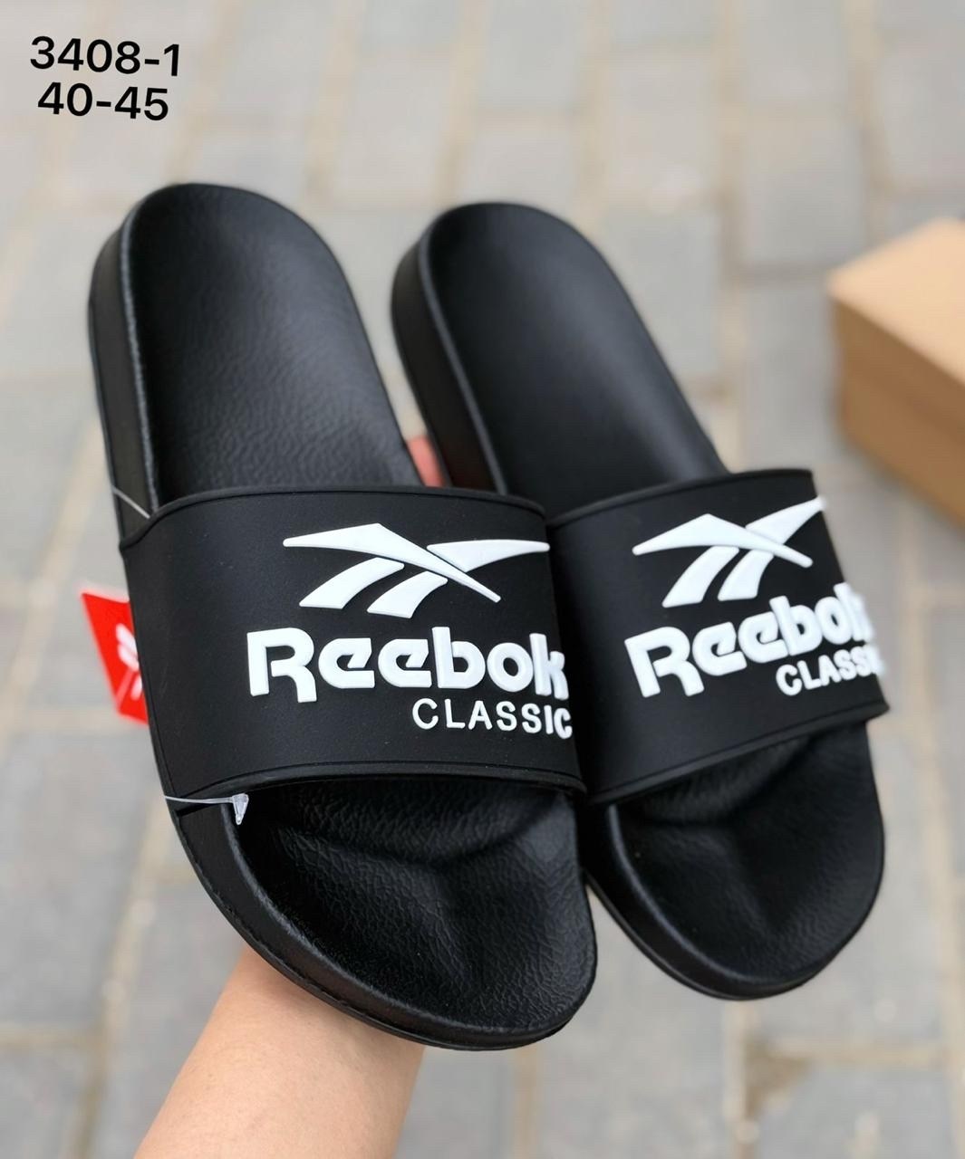 шлепанцы reebok,шлепанцы reebok classic slide,мужские шлепанцы,шлепки reebok,reebok classic slide