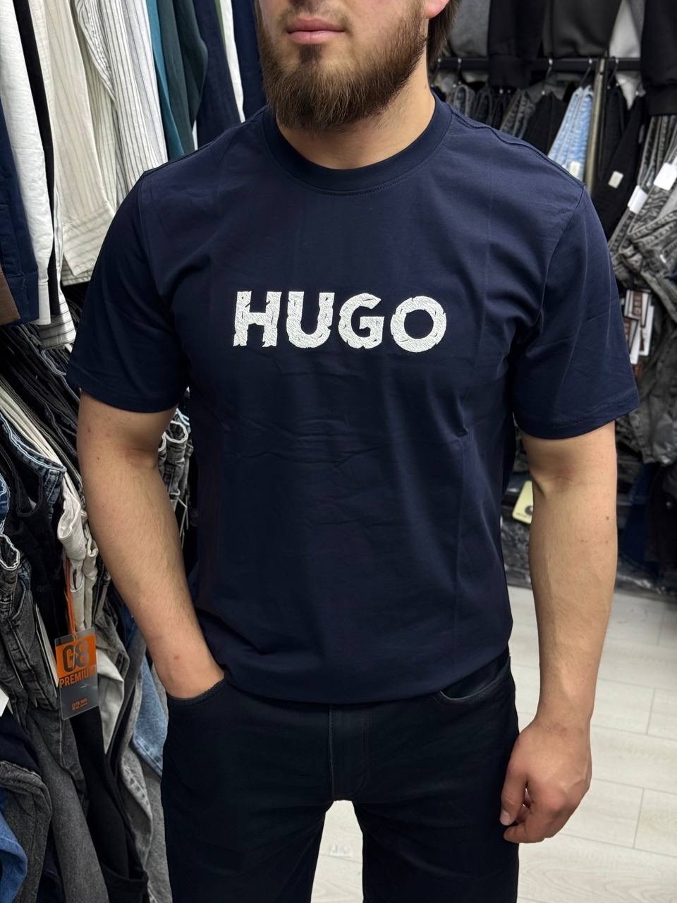 hugo футболка,хлопковая футболка hugo hugo,футболка hugo мужская,hugo boss мужская футболка,футболки мужские
