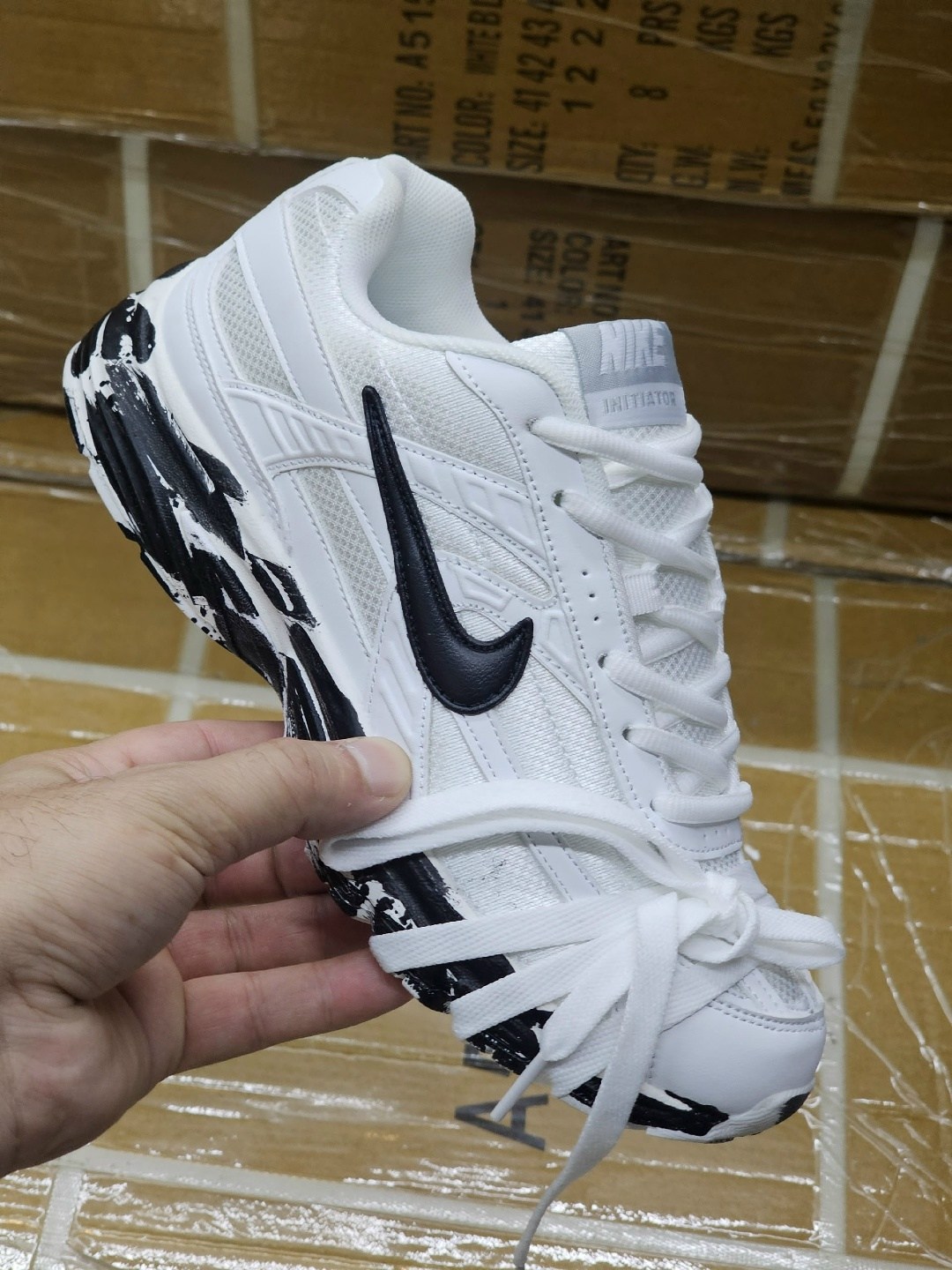 кроссовки nike initiator,кроссовки nike,кроссовки nike initiator мужские,кроссовки мужские nike initiator графитовые ib3083-001,мужские кроссовки
