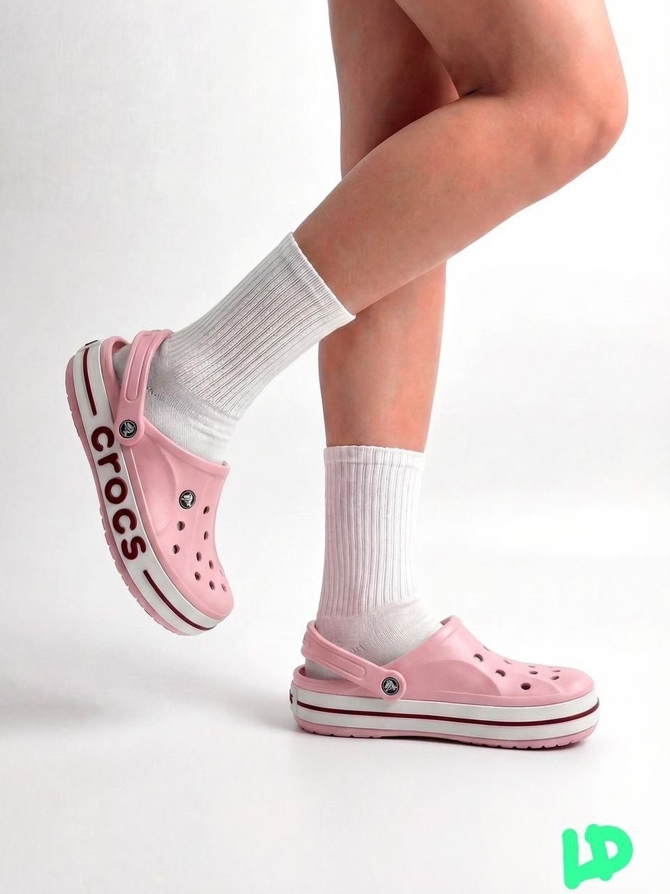 сабо crocs,crocs розовые,сабо кроксы crocs sarah clog crocs цвет розовый персик,сабо crocs bayaband clog,сабо crocs bayaband