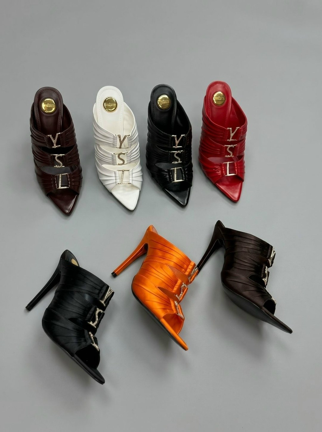 босоножки yves saint laurent,,туфли yves saint laurent,saint laurent туфли,дизайнерская  баленсиага