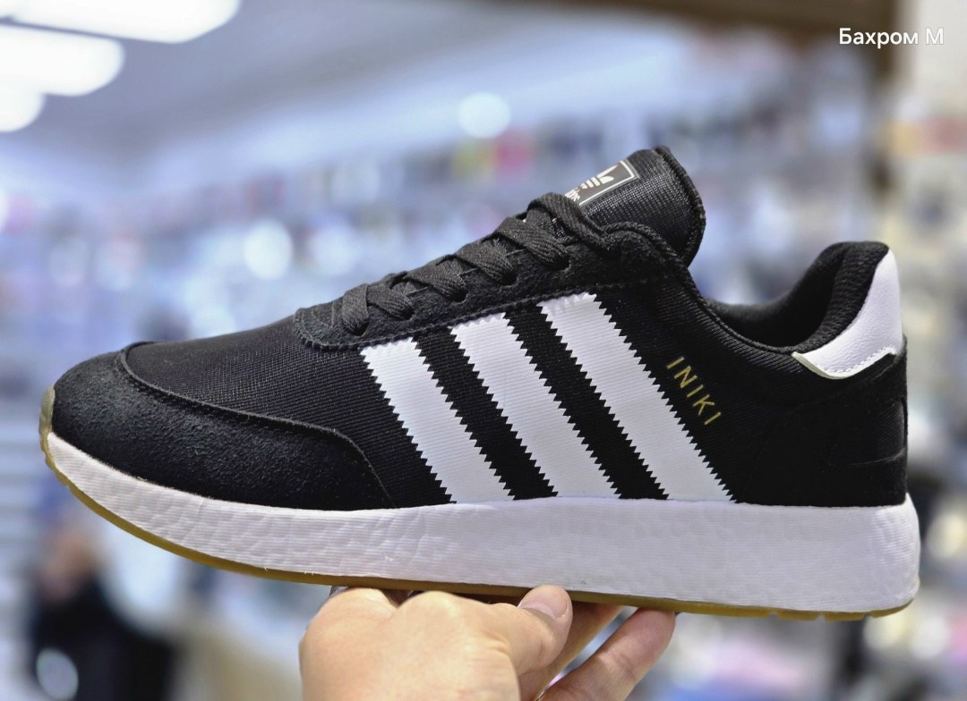 кроссовки adidas iniki,adidas iniki,adidas iniki runner black,кроссовки adidas iniki runner boost цвет черный,кроссовки adidas