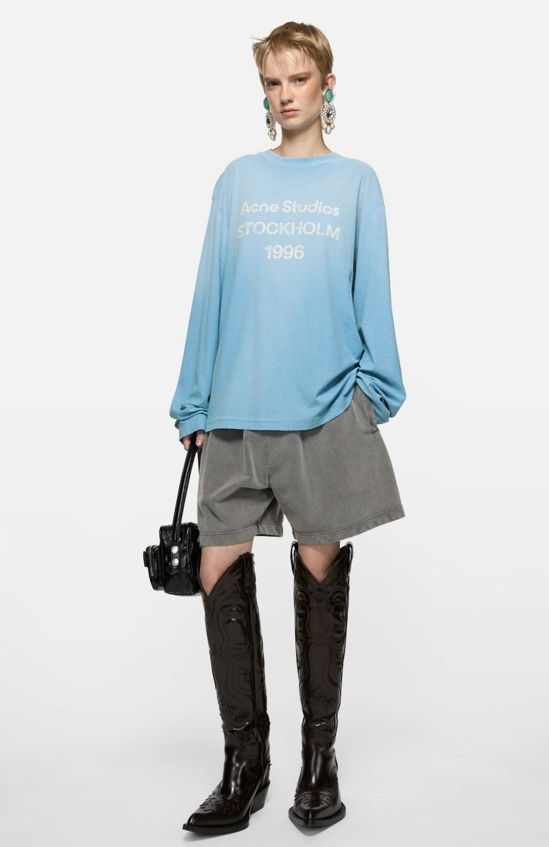 acne studios stockholm 1996,лонгслив acne studios stockholm 1996,свитшот,свитшот женский оверсайз,acne studios stockholm