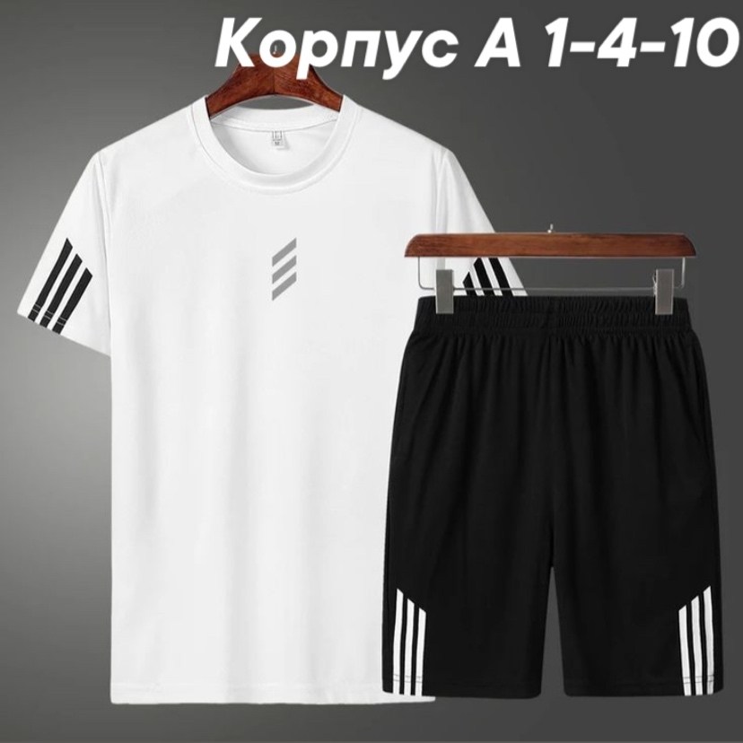 комплект спортивной одежды,мужские спортивные комплект,комплект футболка и шорты,спортивные костюм