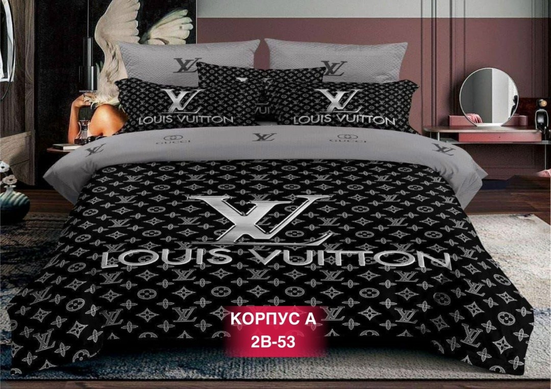 постельное белье луи виттон евро,комплект постельного белья louis vuitton,постельное белье,комплект постельного белья евро сатин,постельное белье сатин комплект