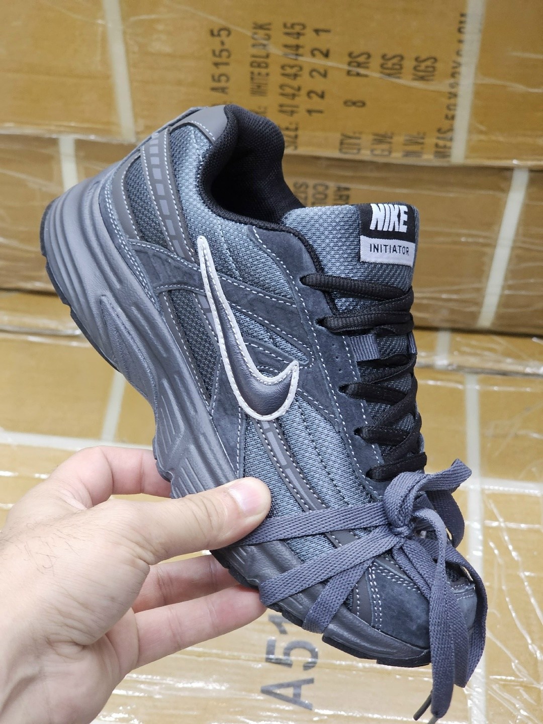 кроссовки nike initiator,кроссовки nike,кроссовки nike initiator мужские,кроссовки мужские nike initiator графитовые ib3083-001,мужские кроссовки