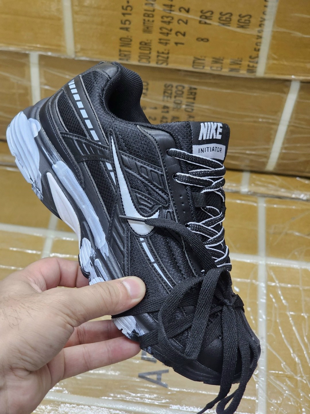 кроссовки nike initiator,кроссовки nike,кроссовки nike initiator мужские,кроссовки мужские nike initiator графитовые ib3083-001,мужские кроссовки