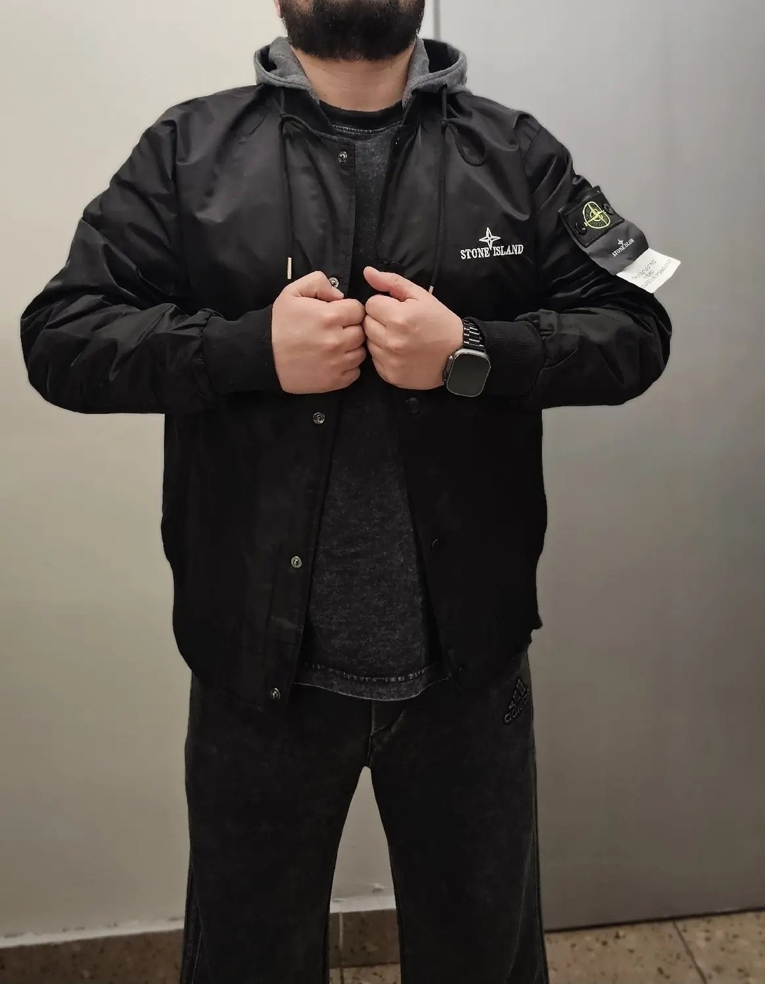 куртка ветровка бомбер stone island,куртка бомбер серый stone island,куртка бомбер stone island,демисезонная куртка stone island,мужская куртка stone island
