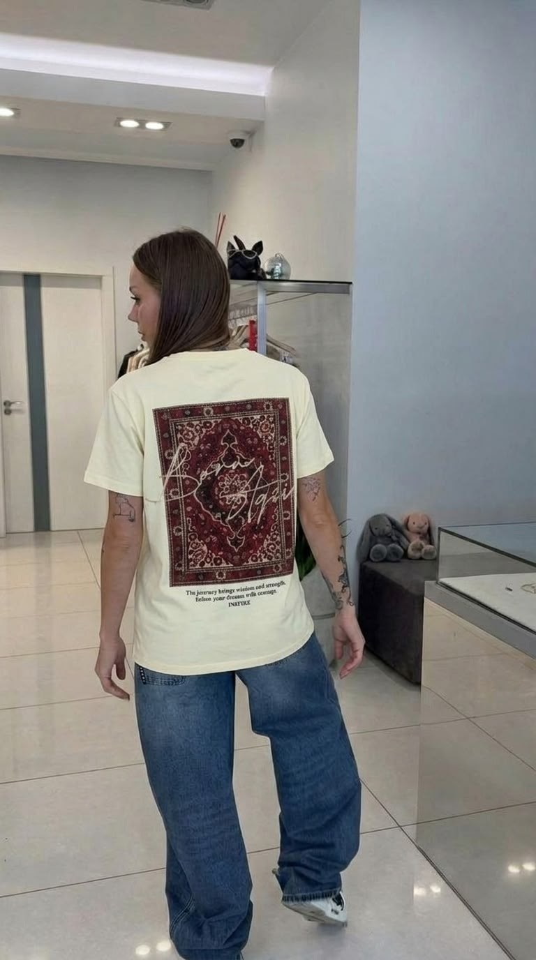 футболка оверсайз с принтом ковер,футболка женская оверсайз с принтом,футболки мужские оверсайз,футболка оверсайз с принтом ковер born again,женская футболка