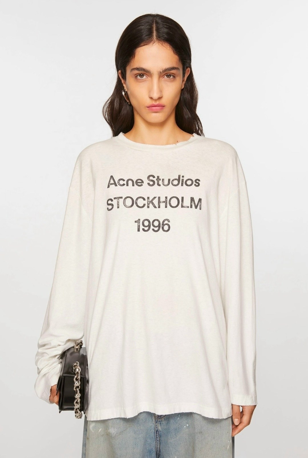 свитшот женская,оверсайз свитшот,acne studio,оверсайз свитшот с принтом,толстовка