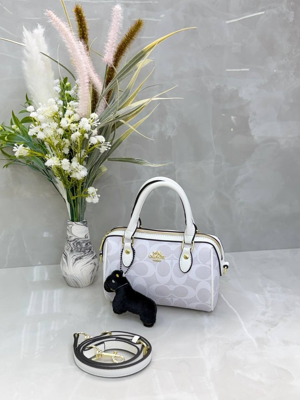сумка женская coach,coach сумка,coach сумка rowan satchel in signature canvas,сумка coach коричневая,сумка