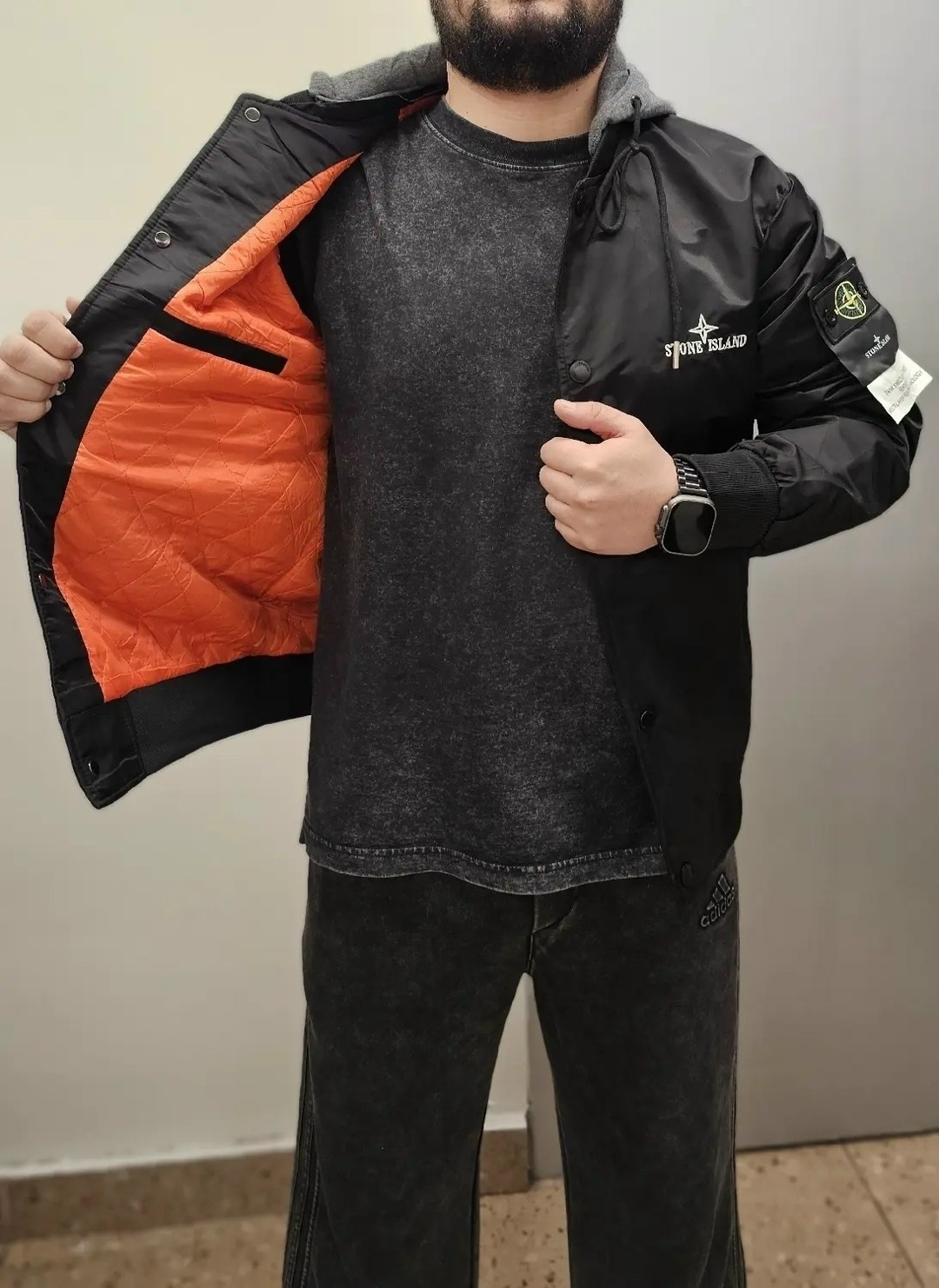 куртка ветровка бомбер stone island,куртка бомбер серый stone island,куртка бомбер stone island,демисезонная куртка stone island,мужская куртка stone island