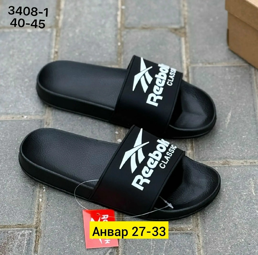 мужские шлепанцы,мужские тапки,мужские шлепки,шлепанцы reebok,мужские тапочки