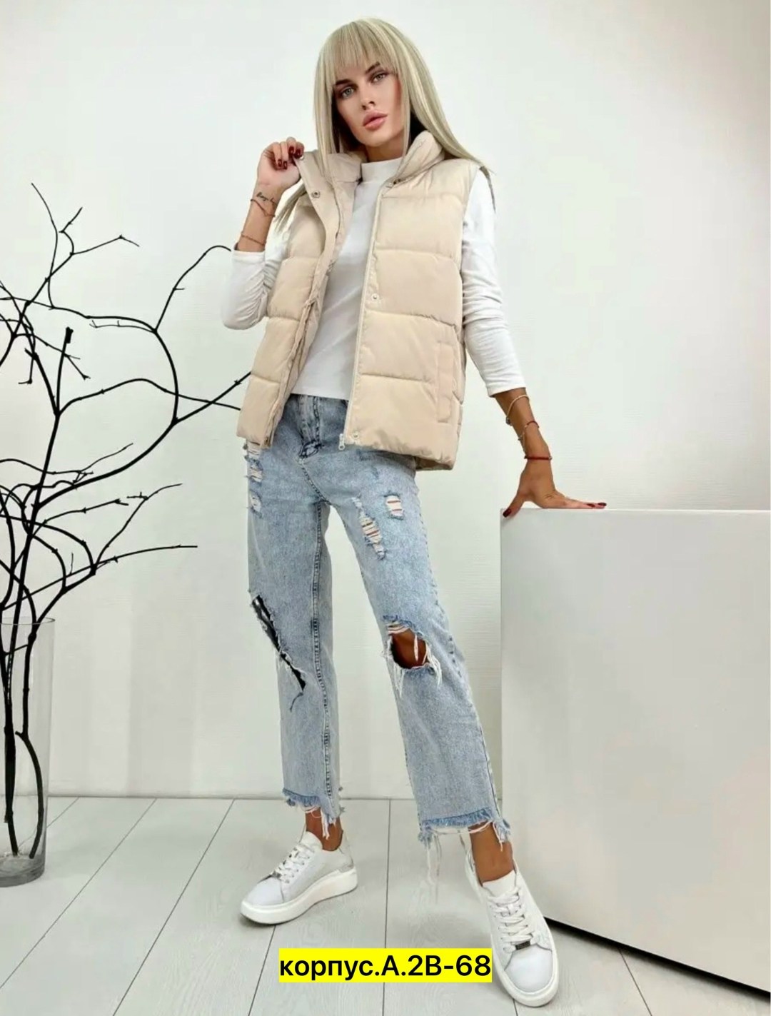 жилет женский утепленный стеганый безрукавка теплая dh fashion,женская жилетка,жилет женский,жилетка,безрукавка теплая