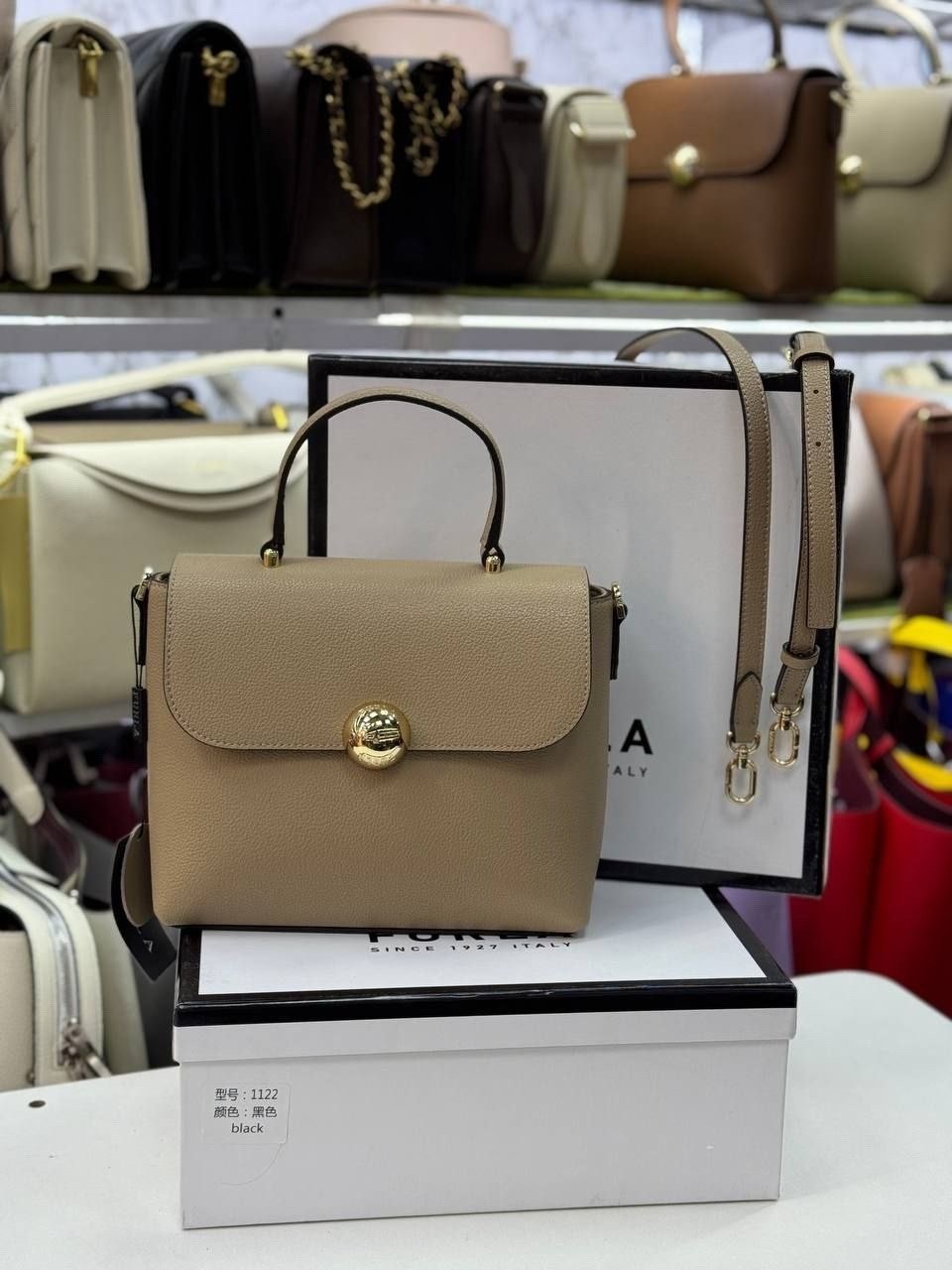 женская сумка на плечо furla из натуральной кожи,сумка фурла черная через плечо,сумка,сумка женская,женская сумка furla