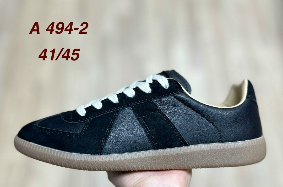 ,кроссовки maison margiela replica черный,мужские кроссовки,кроссовки низкие, спортивная