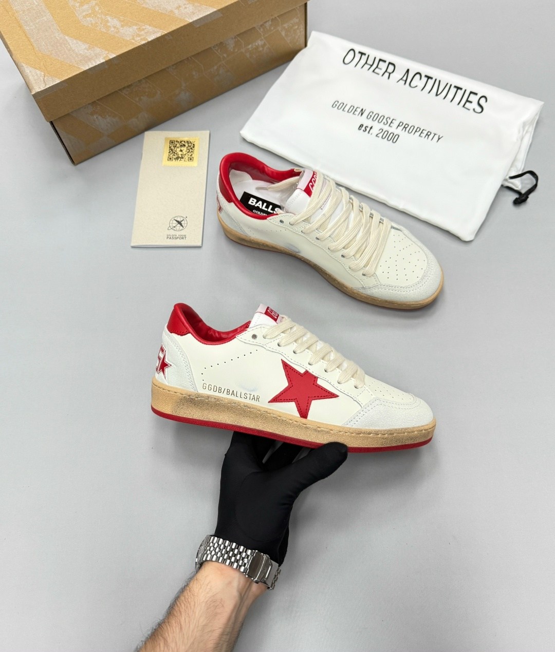 кроссовки golden goose,кеды golden goose,кроссовки,golden goose кеды ball star с блестками белый,golden goose