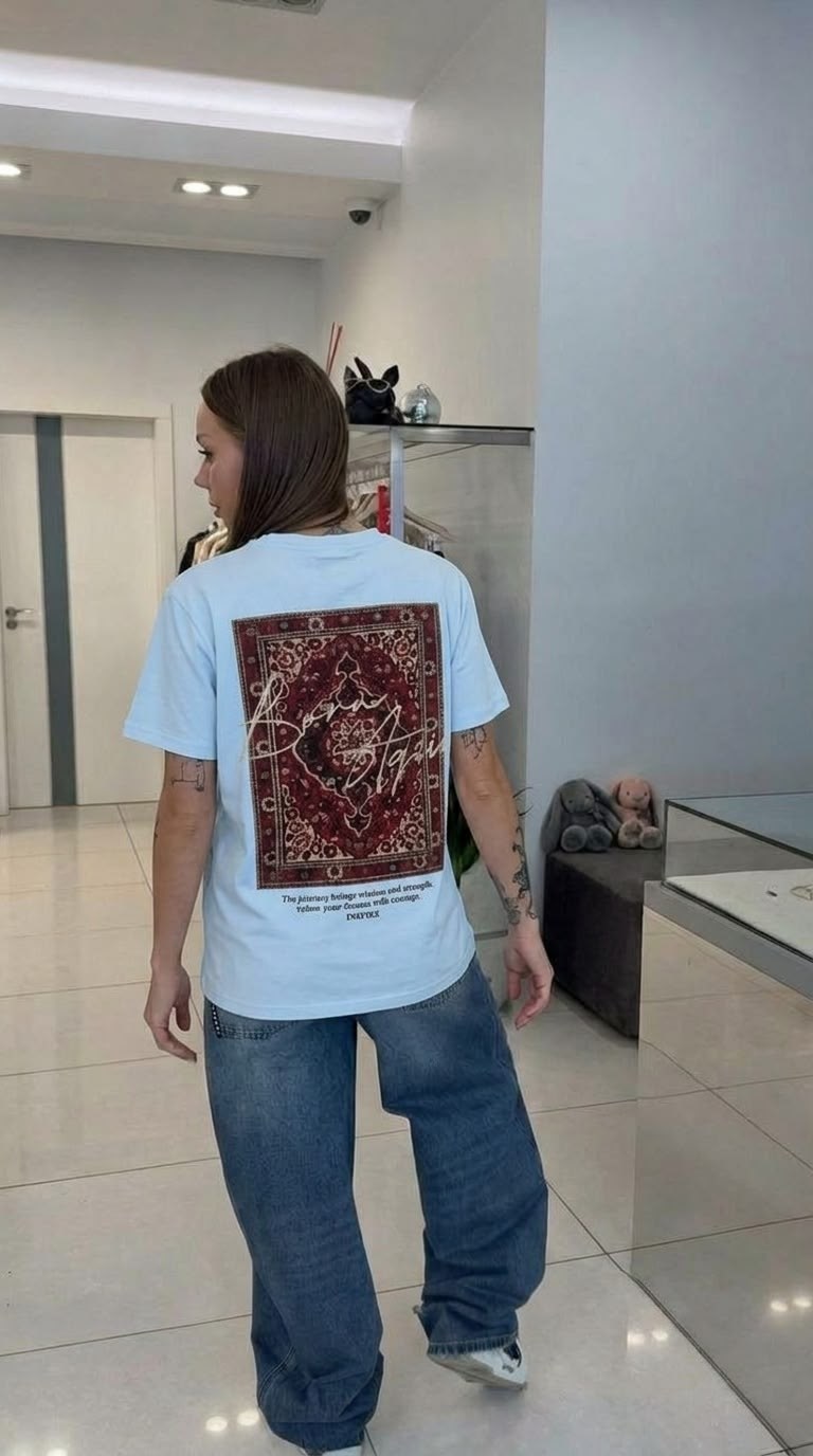 футболка оверсайз с принтом ковер,футболка женская оверсайз с принтом,футболки мужские оверсайз,футболка оверсайз с принтом ковер born again,женская футболка