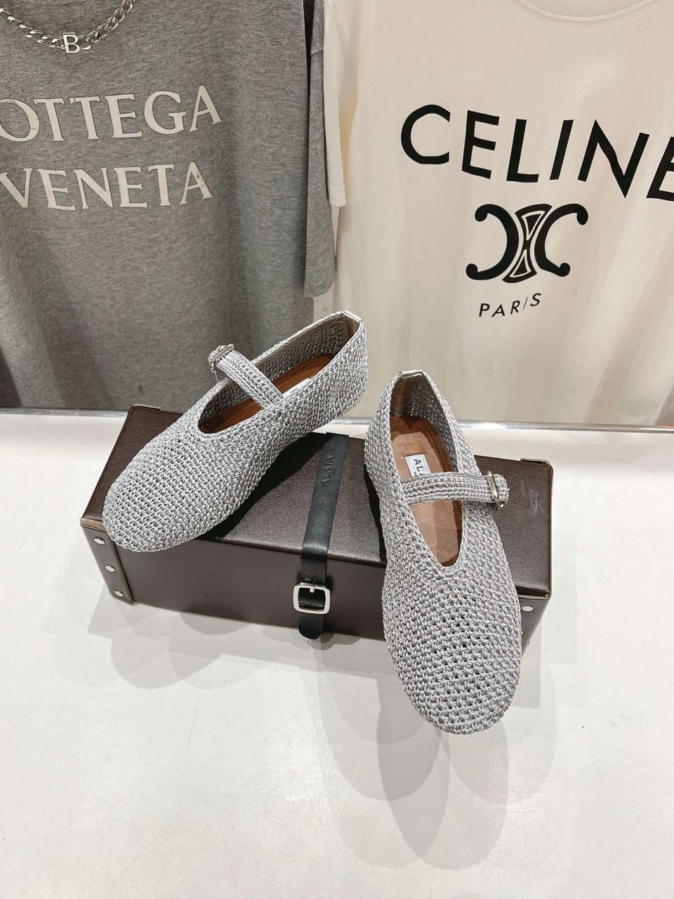 балетки alaia,,плетеные балетки,балетки,балетки женские