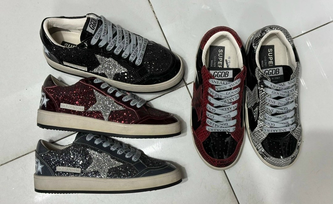 golden goose кеды hi star с блестками белый,кеды golden goose,golden goose кеды блестящие,кеды ggdb,