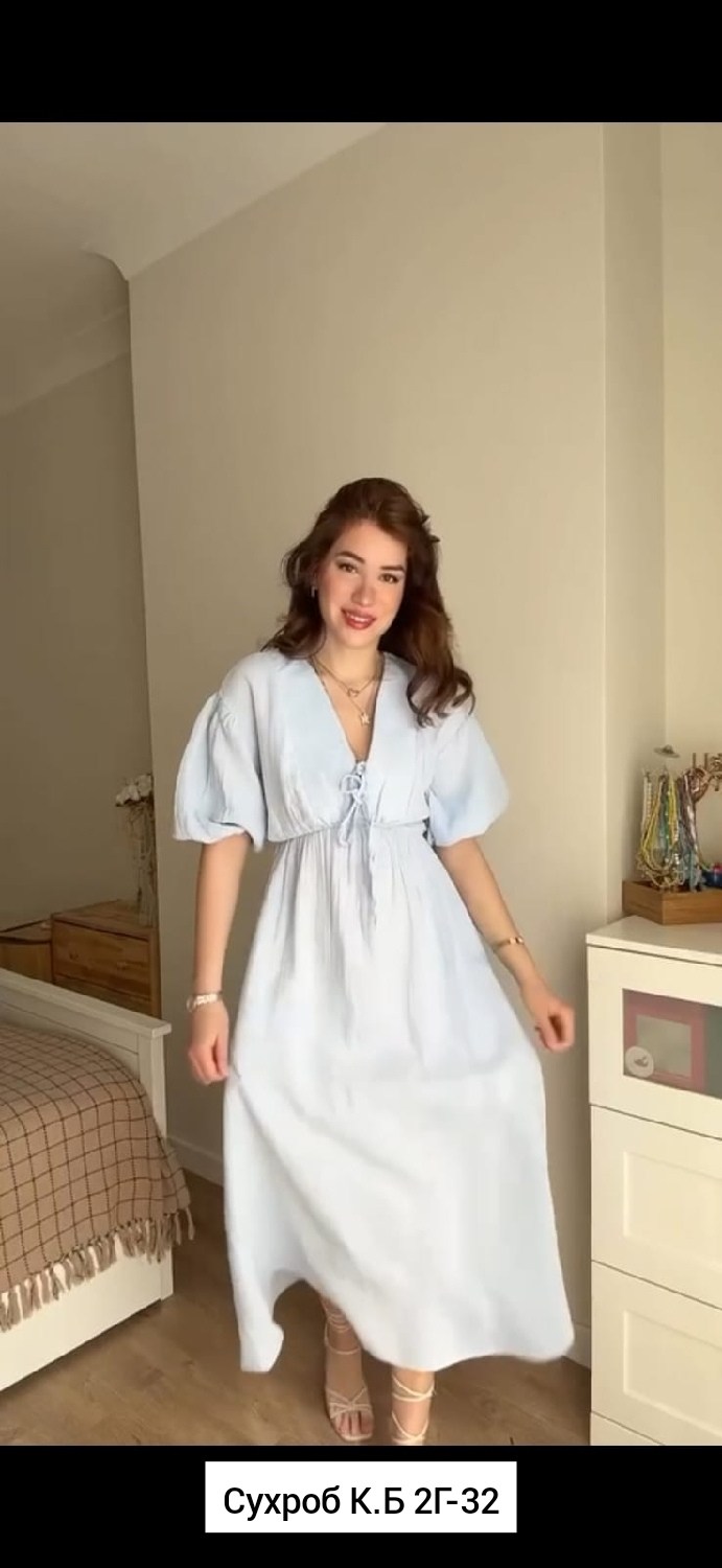 нежное платье из муслина,платье муслин,повседневные платья,легкое платье арт.495843,платье