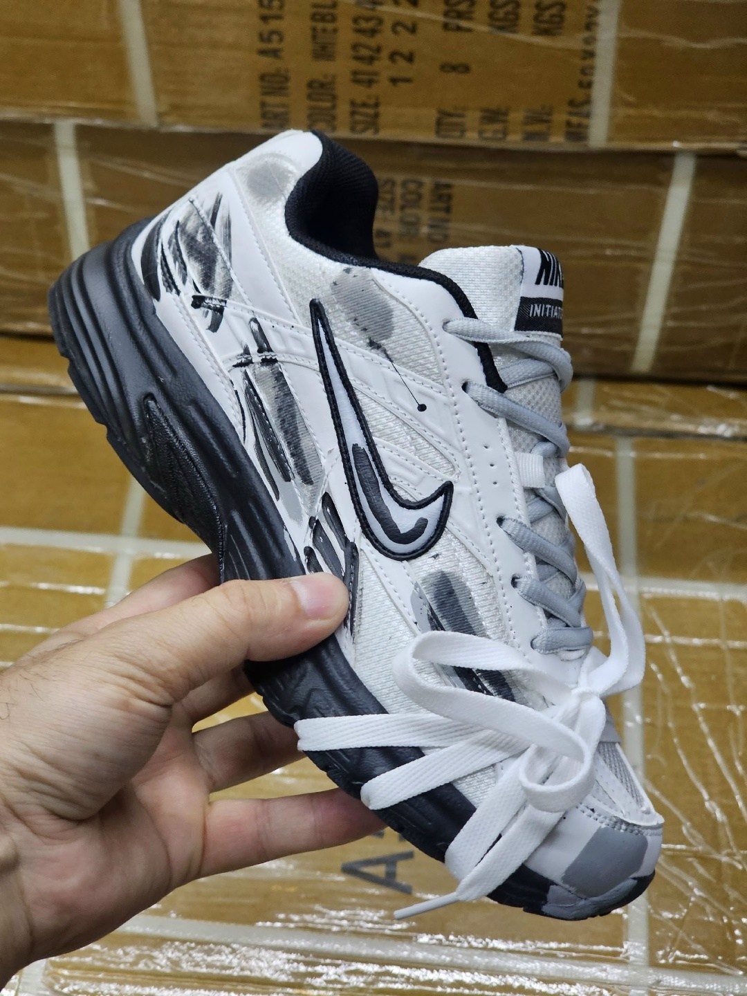 кроссовки nike initiator,кроссовки nike,кроссовки nike initiator мужские,кроссовки мужские nike initiator графитовые ib3083-001,мужские кроссовки
