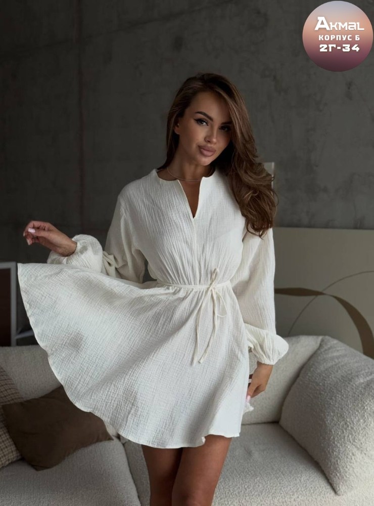 женская платье,платье туника,платья,,платье из муслина