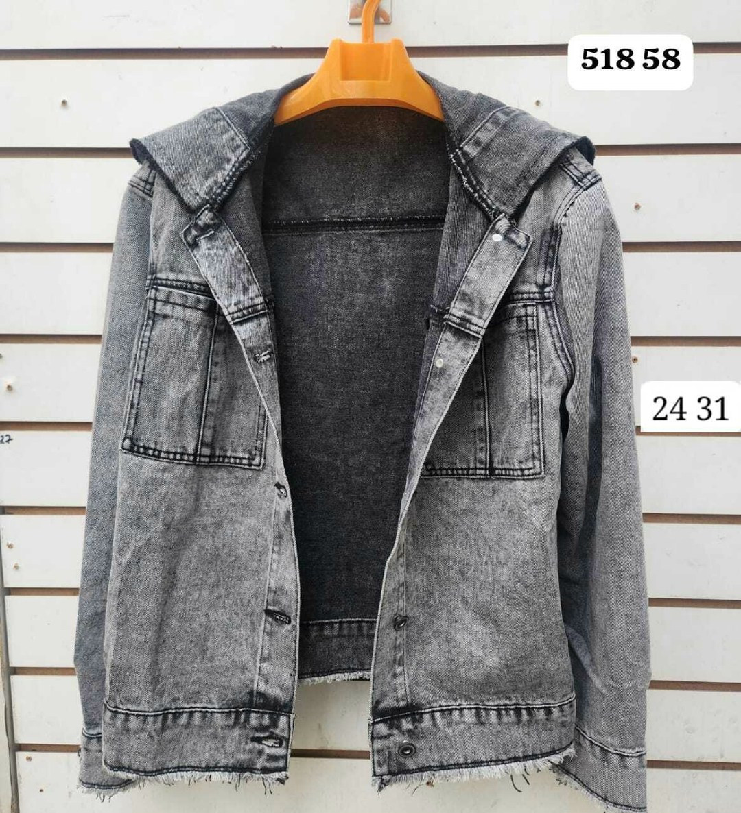 женская джинсовая куртка,куртка джинсовая lrzbs jeans,джинсовая куртка,свободная джинсовая куртка,джинсовая куртка с капюшоном