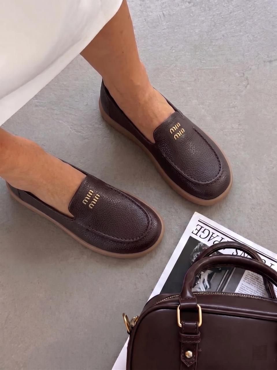 ,женские лоферы,лоферы miu miu,модные лоферы,женская