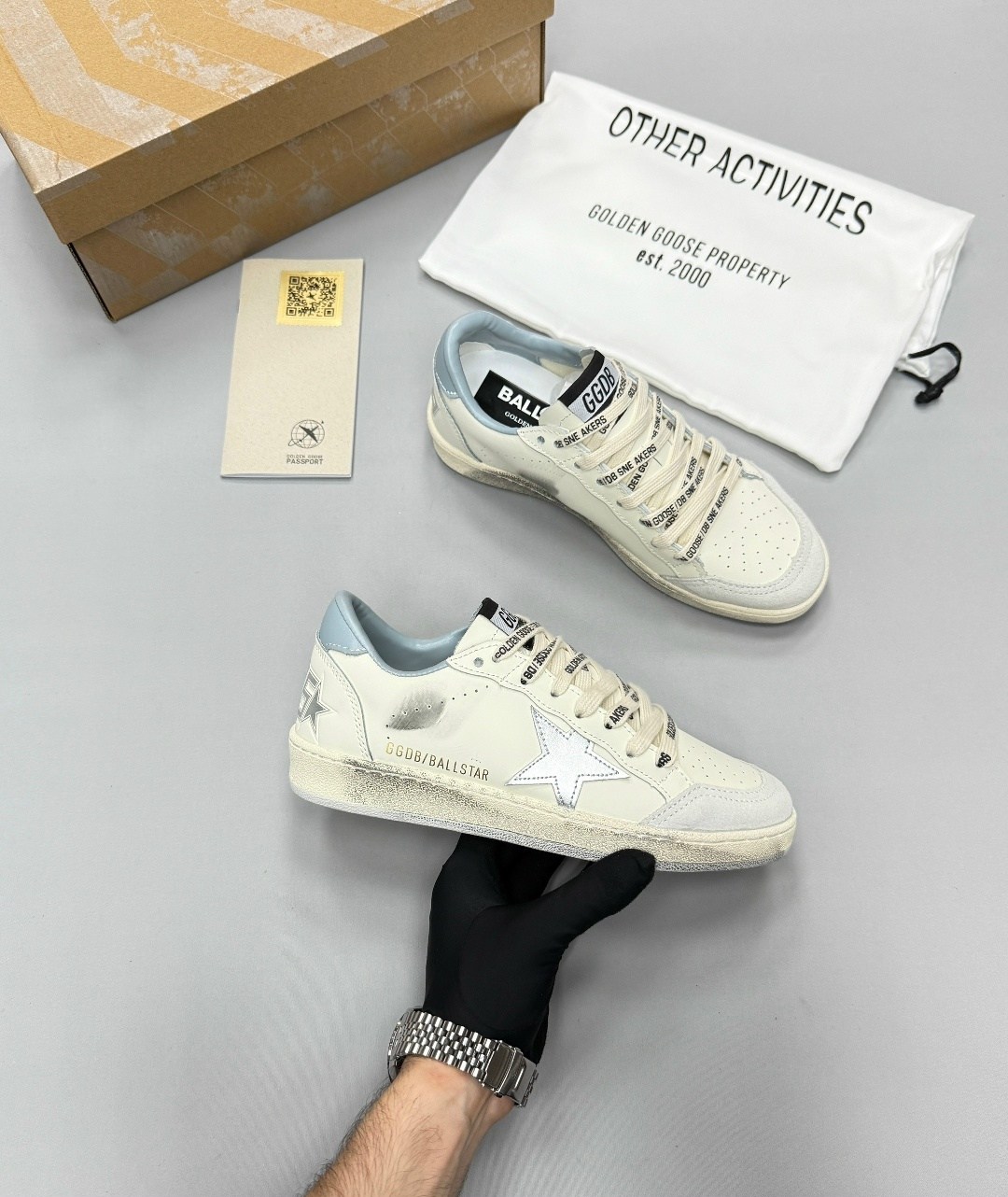 кроссовки golden goose,кеды golden goose,кроссовки,golden goose кеды ball star с блестками белый,golden goose