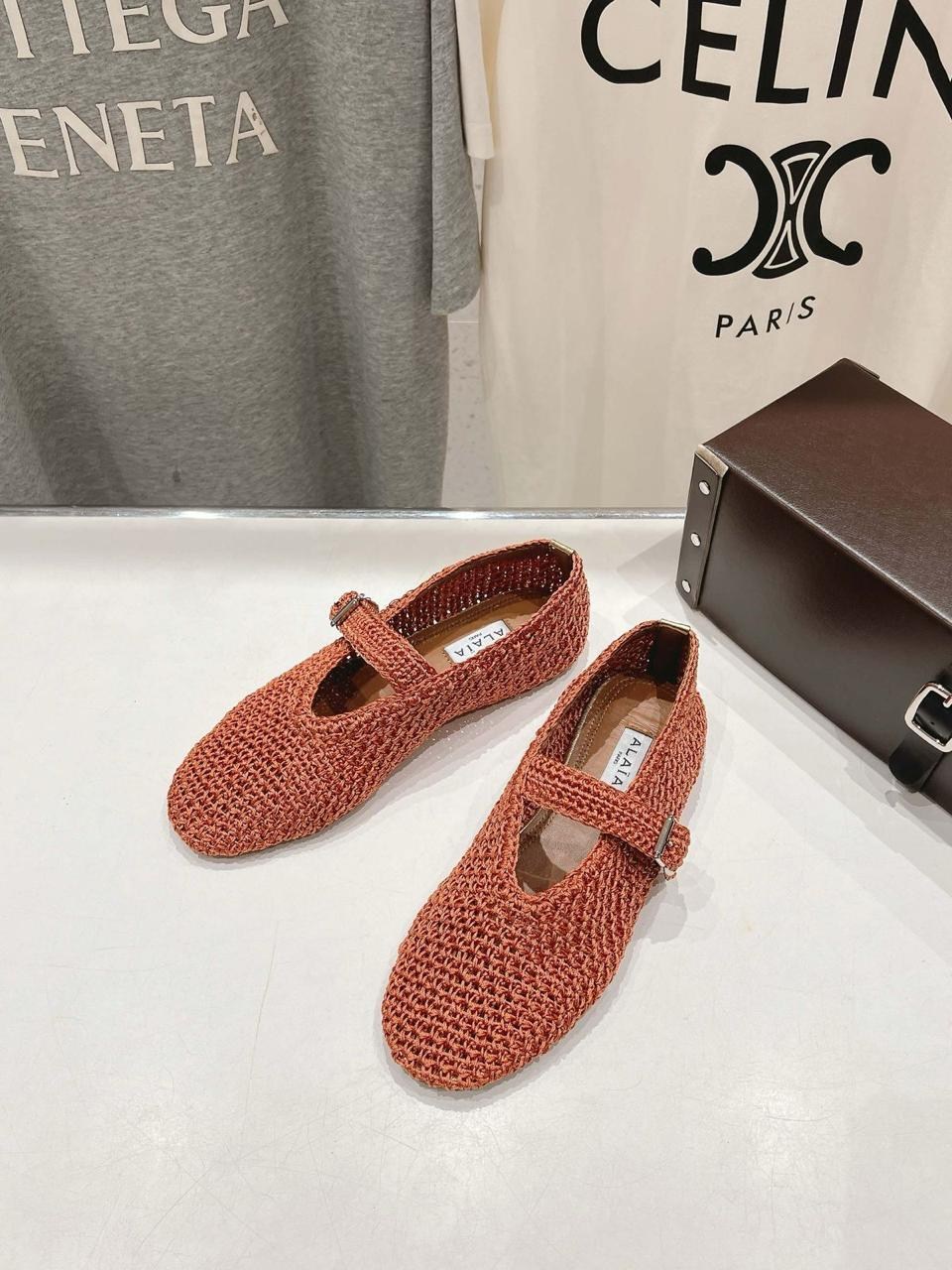 балетки alaia,плетеные балетки,chanel балетки,балетки,брендовые женские