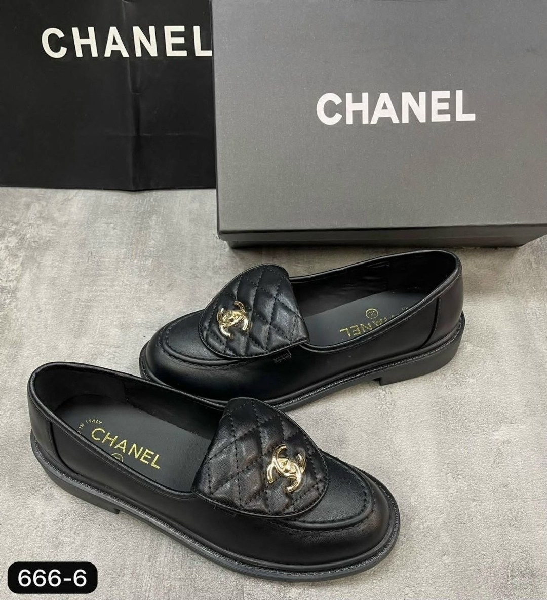 туфли chanel,лоферы chanel,лоферы chanel женские,балетки chanel,