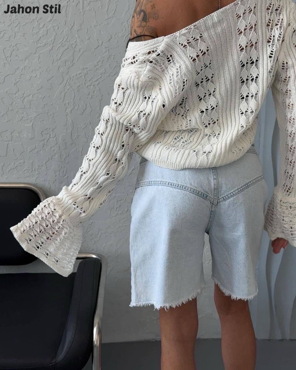 вязаный кардиган укороченный с длинными рукавами you&me style 526549629,кардиган укороченный летний вязаный с длинными рукавами,кардиган укороченный летний вязаный с длинными рукавами tsu 428709439,вя