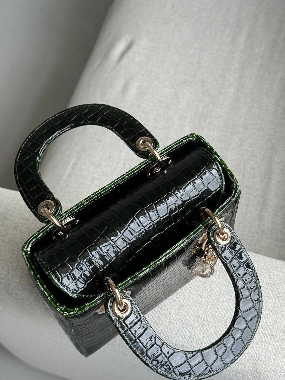 lady dior crocodile bag,christian dior lady dior medium черный экзотический крокодиловая кожа женская сумка,модная сумка,lady dior crocodile,сумки диор