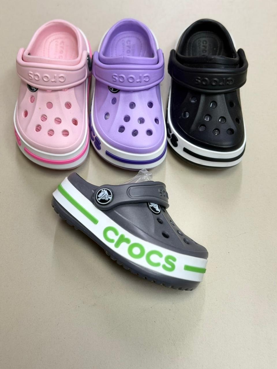 сабо crocs,кроксы детские,кроксы,сабо crocs bayaband clog,детские серые сабо crocs kids' bayaband clogs