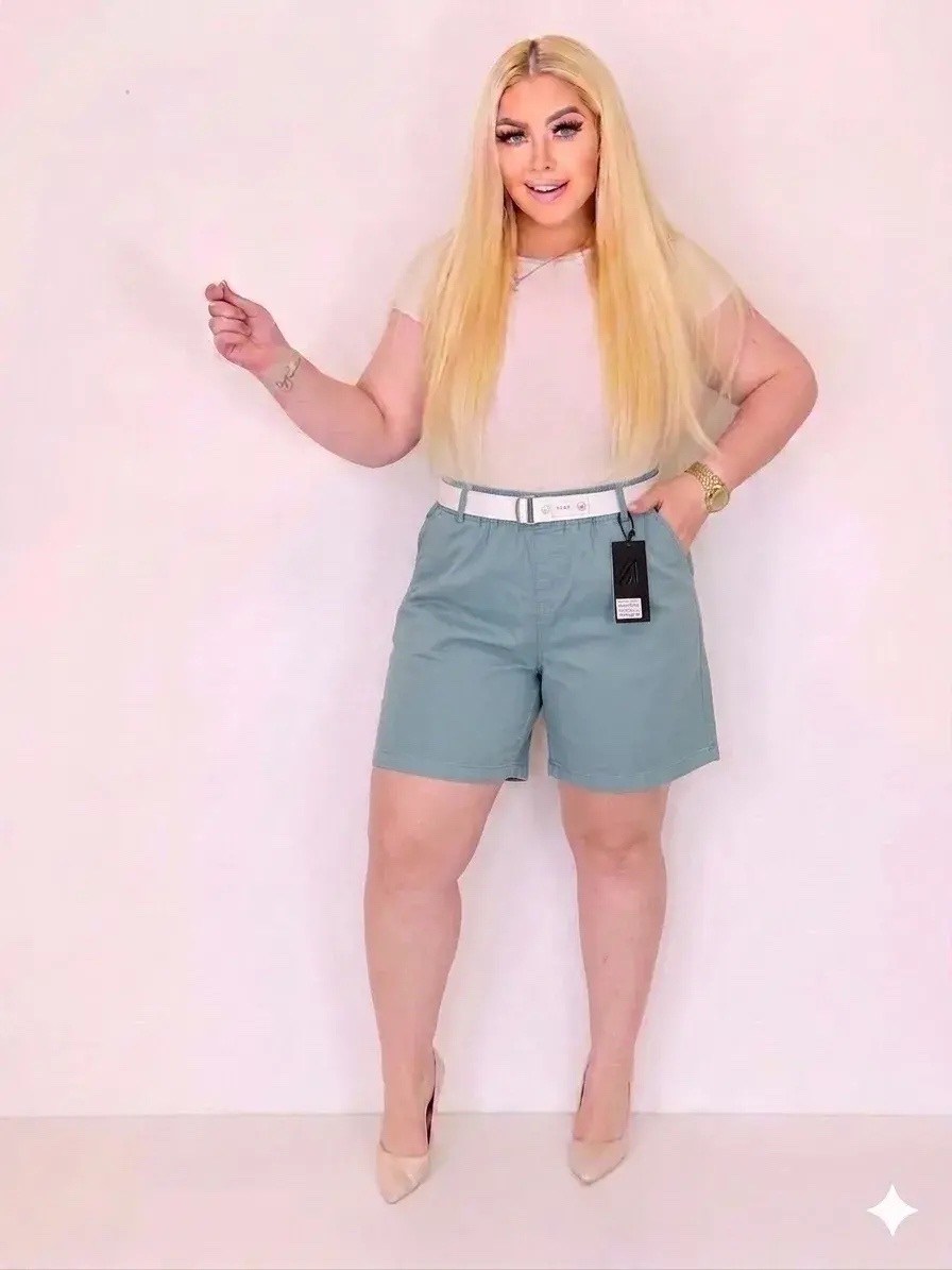 женские шорты,шорты капри женские,модели плюс сайз,moda plus size