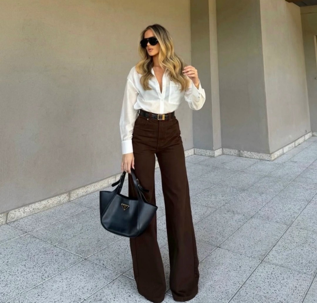 джинсы широкие палаццо черные,джинсы женский kydenim коричневый палаццо,джинсы широкие коричневые,джинсы широкие клеш с высокой посадкой коричневый,коричневые джинсы женские