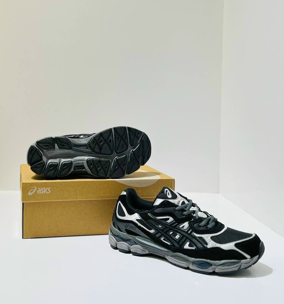 кроссовки asics gel-nyc,кроссовки asics,мужские кроссовки asics,кроссовки asics gel,кроссовки gel nyc black grey спортивная  asics