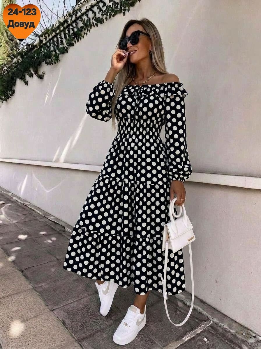 платье,женское платье в горох,модное платье,платье летнее,платье женское