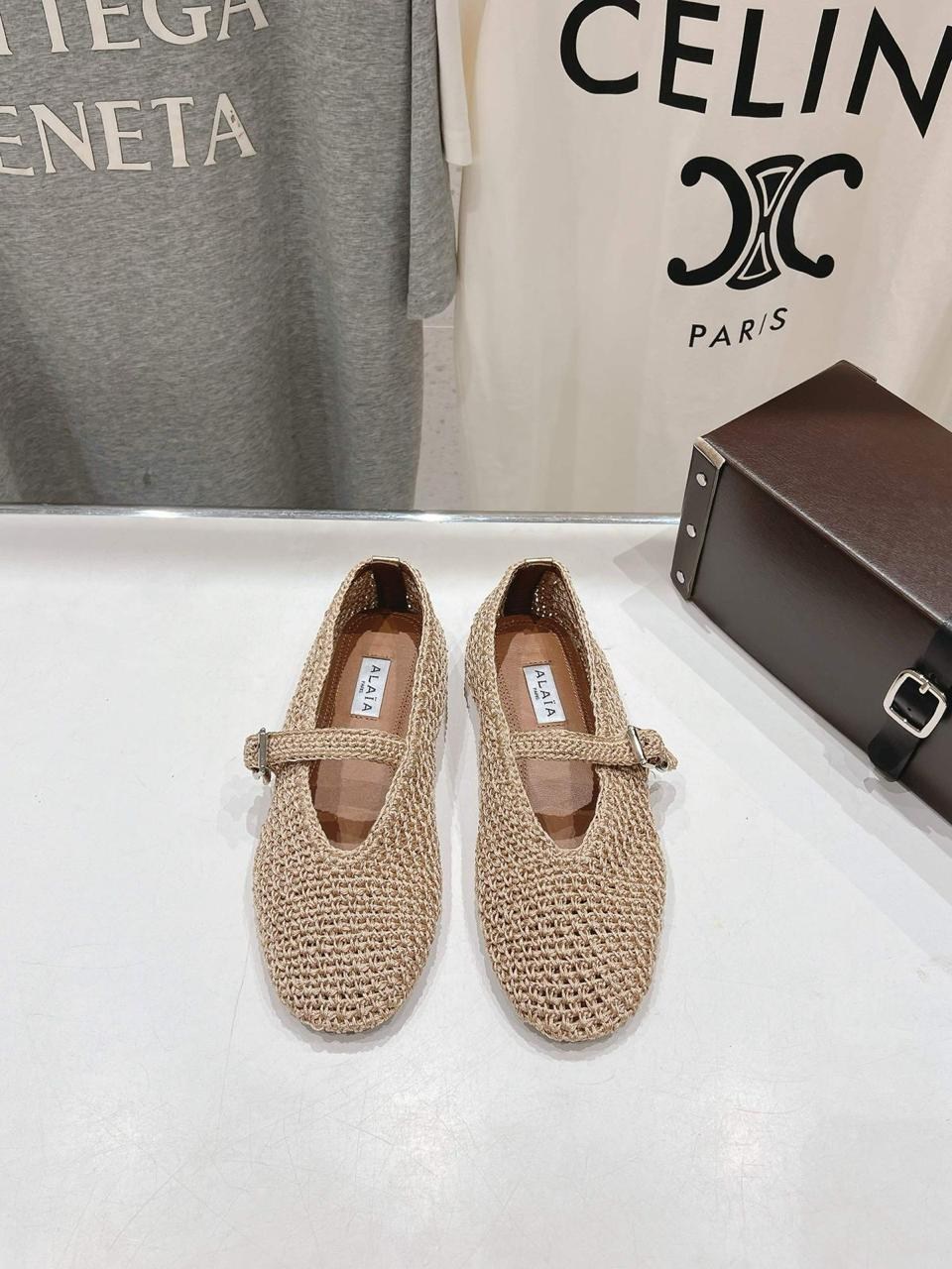 балетки alaia,плетеные балетки,chanel балетки,балетки,брендовые женские