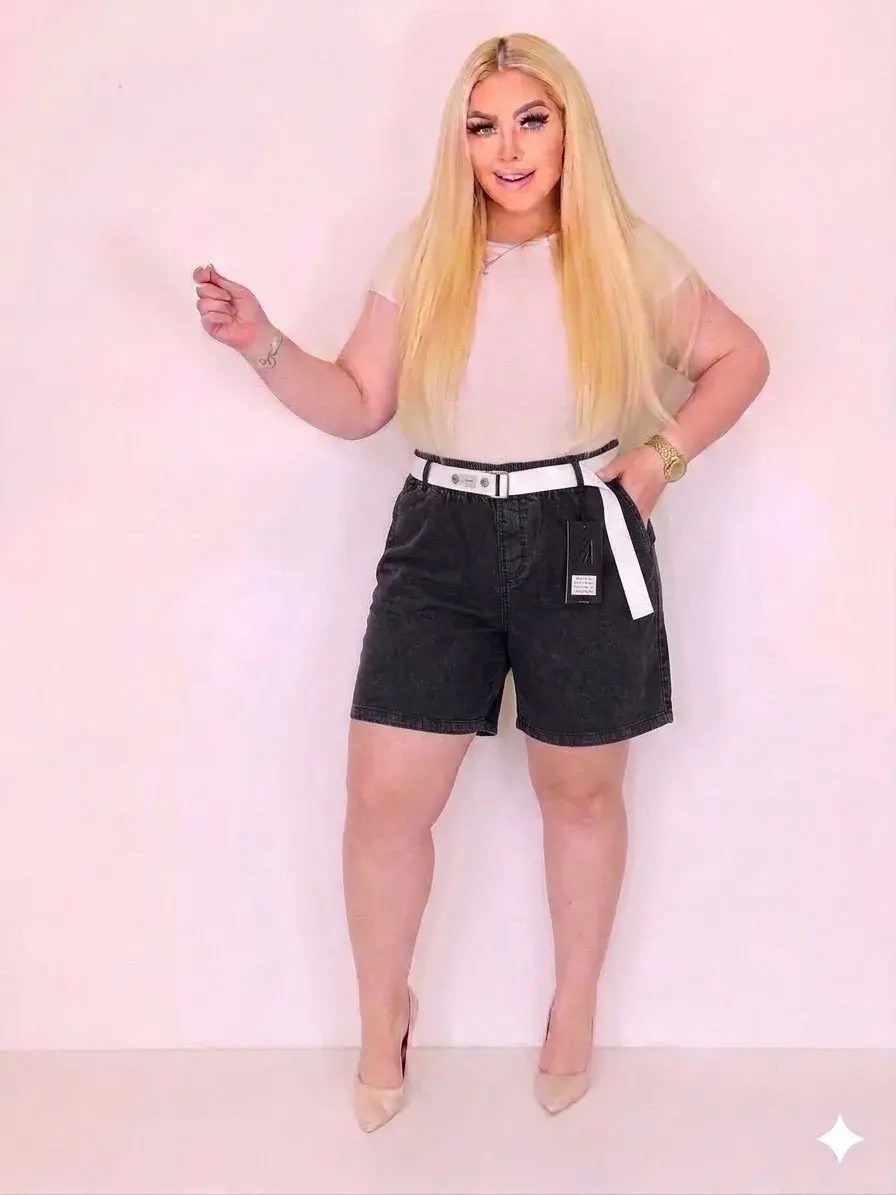 женские шорты,шорты капри женские,модели плюс сайз,moda plus size