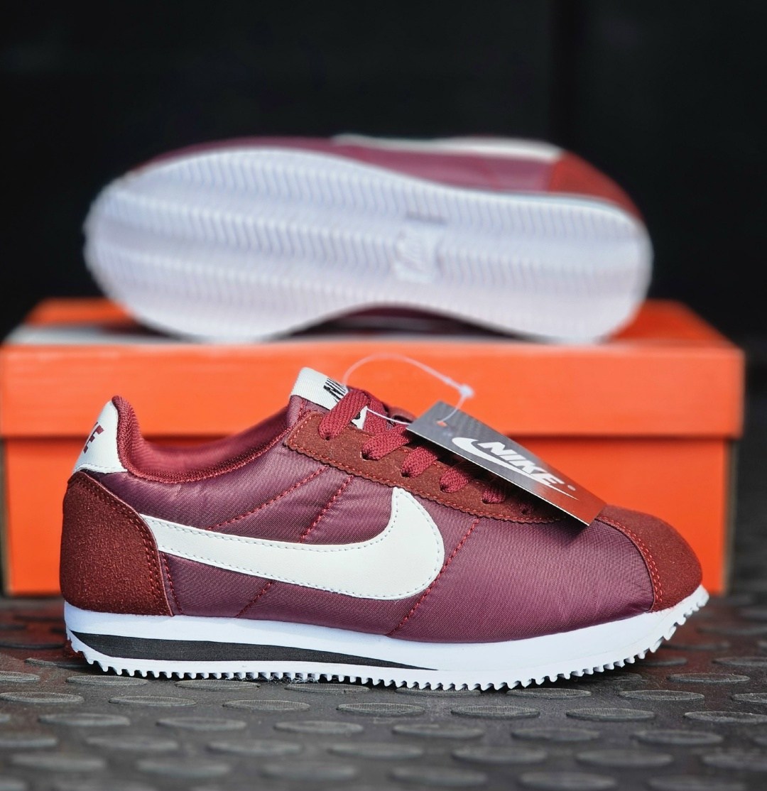 nike cortez classic,nike cortez,кроссовки nike cortez бордовые,кроссовки,burgundy nike cortez