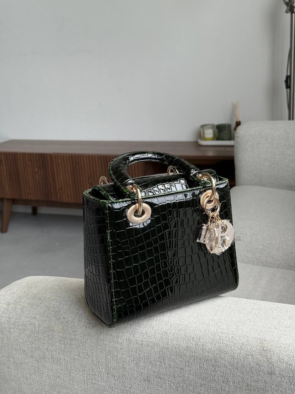 lady dior crocodile bag,christian dior lady dior medium черный экзотический крокодиловая кожа женская сумка,модная сумка,lady dior crocodile,сумки диор