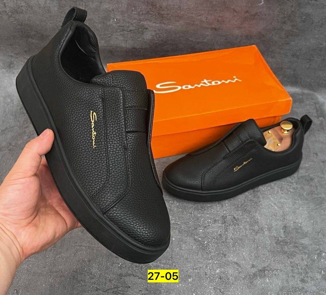 , мужская,мужские слипоны,обуви,слипоны santoni