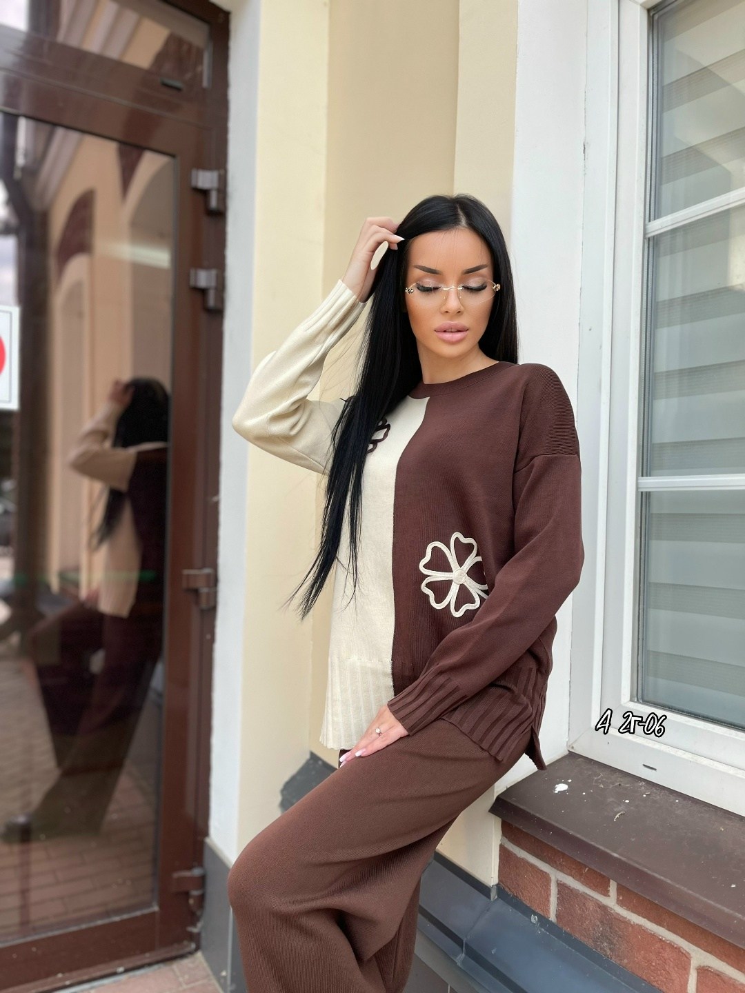трикотажный костюм с брюками и кофтой в полоску aisha comfort,костюм трикотажный,костюм вязаный трикотажный теплый evely,костюм с брюками и кофтой,костюм женский